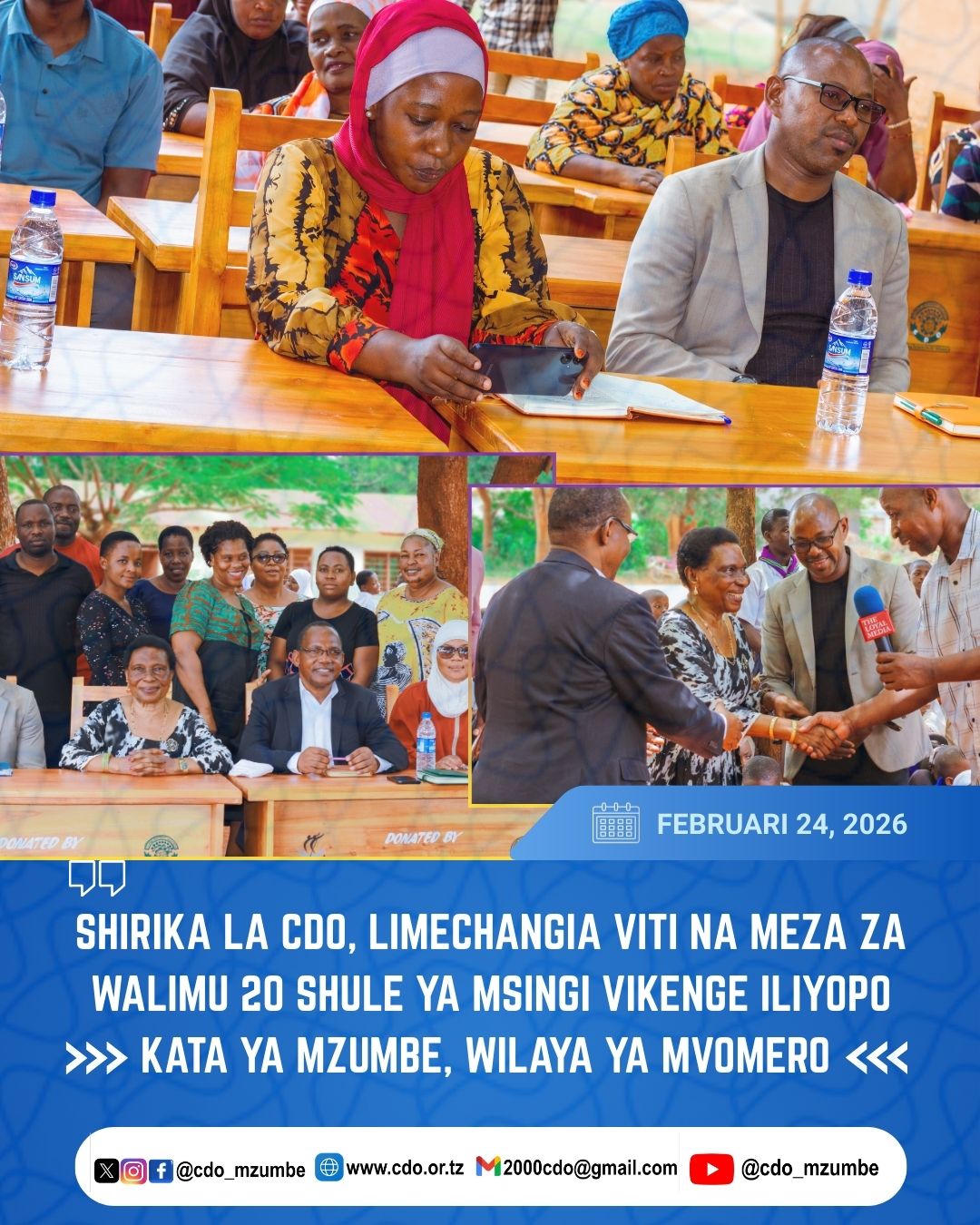 Strengthening Learning Environments for Quality Education, Vikenge Primary School – Mvomero District