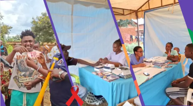 WE HAVE REACHED OVER 2,000 PEOPLE THROUGH A COMMUNITY SPORTS BONANZA, HIV AWARENESS, AND TESTING CAMPAIGN IN MZUMBE WARD