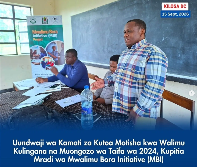 Establishing Teacher Motivation Committees at School, Ward and Council Levels in 16 MBI Project Secondary Schools in Kilosa and Ulanga in Line with the 2024 National Guidelines